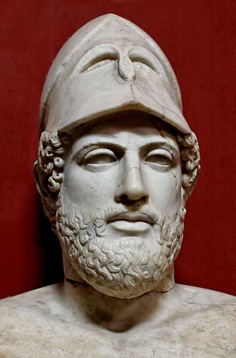 bust of pericles