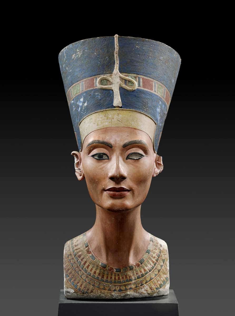 egypt nefertiti bust new kingdom