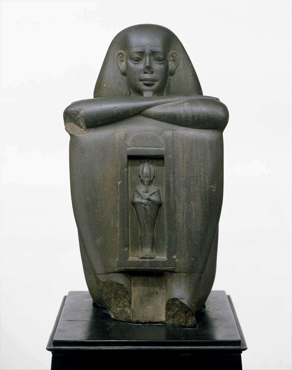 egypt statue psamtikseneb late period