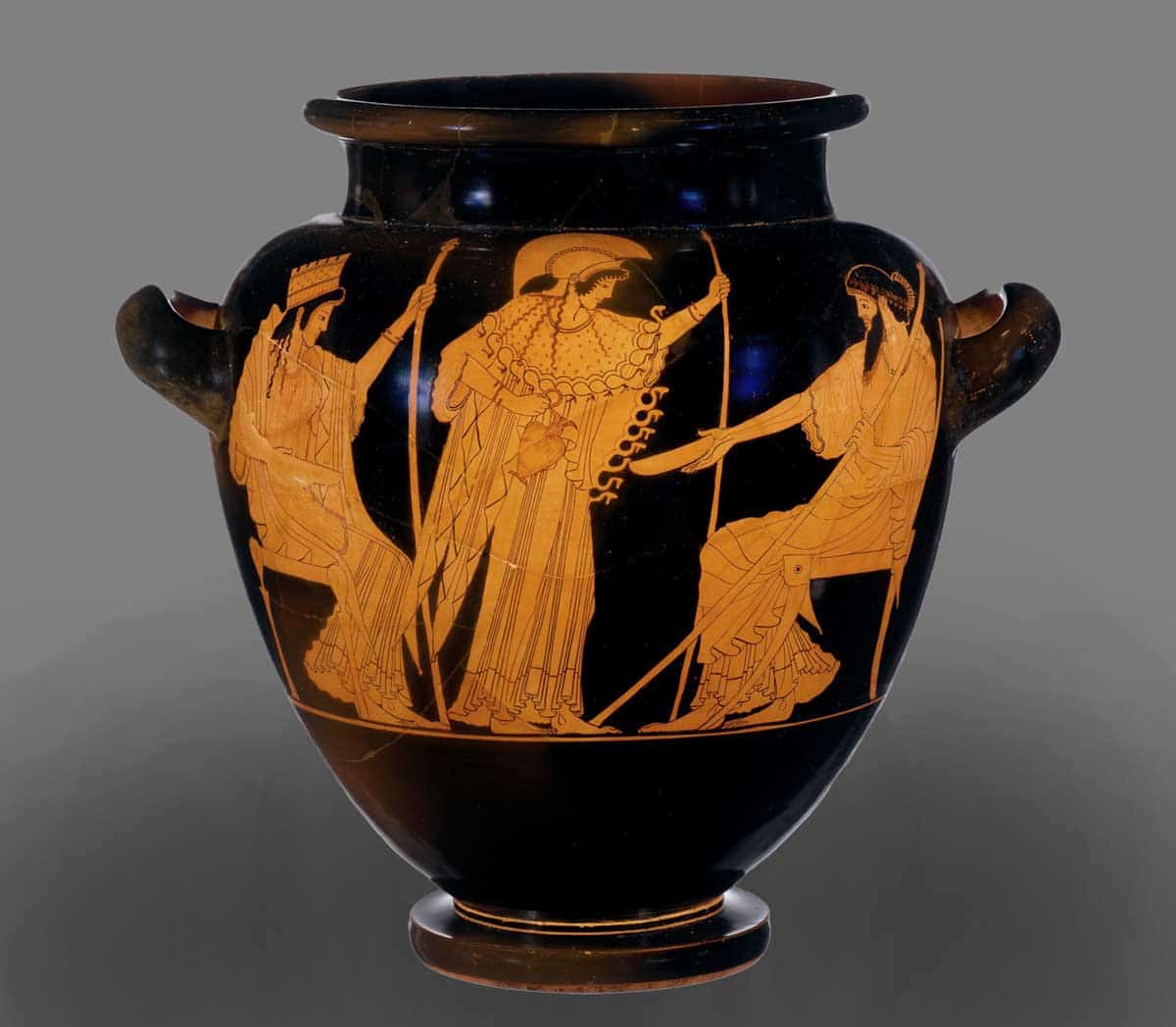 hera athena zeus bell krater