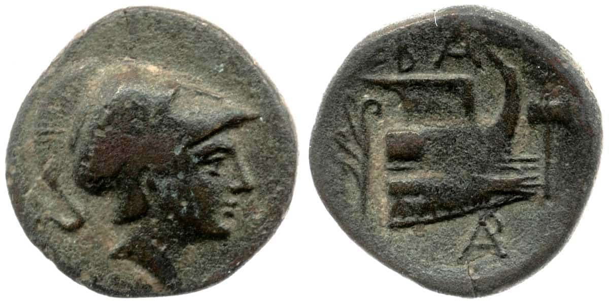 macedon demetrius poliorcetes coin ancient greek sieges