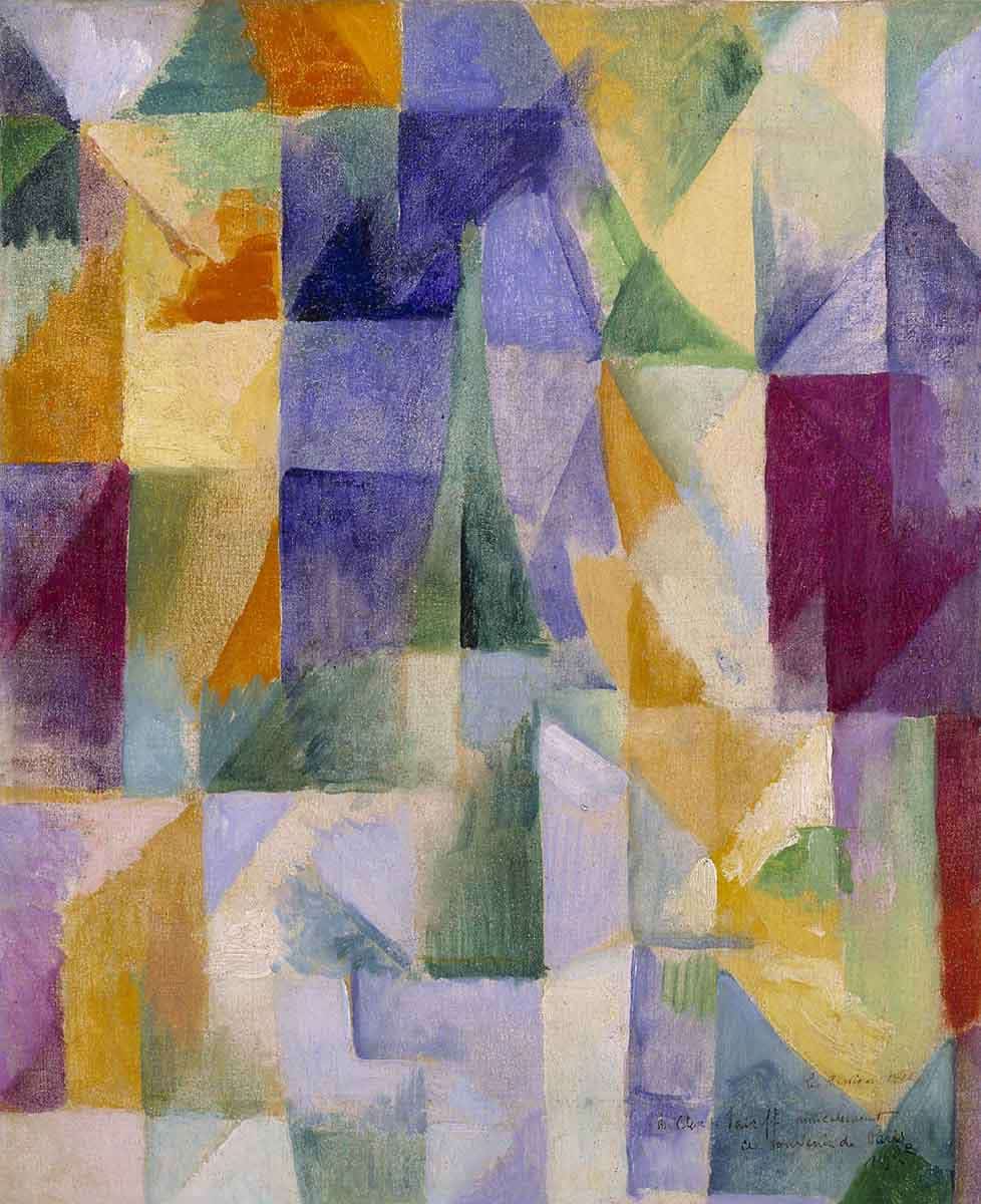 robert delaunay windows open orphism