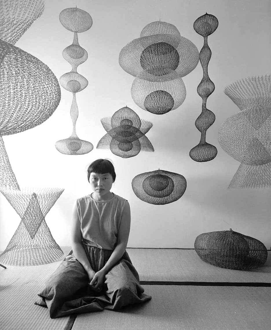 ruth asawa wire sculptures