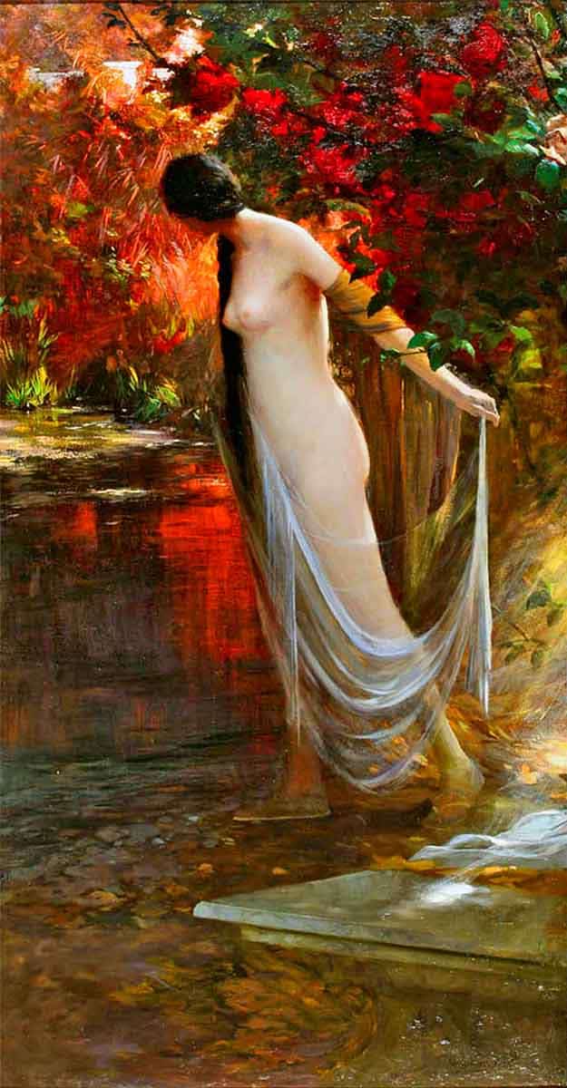 ewerbeck ophelia painting 1900