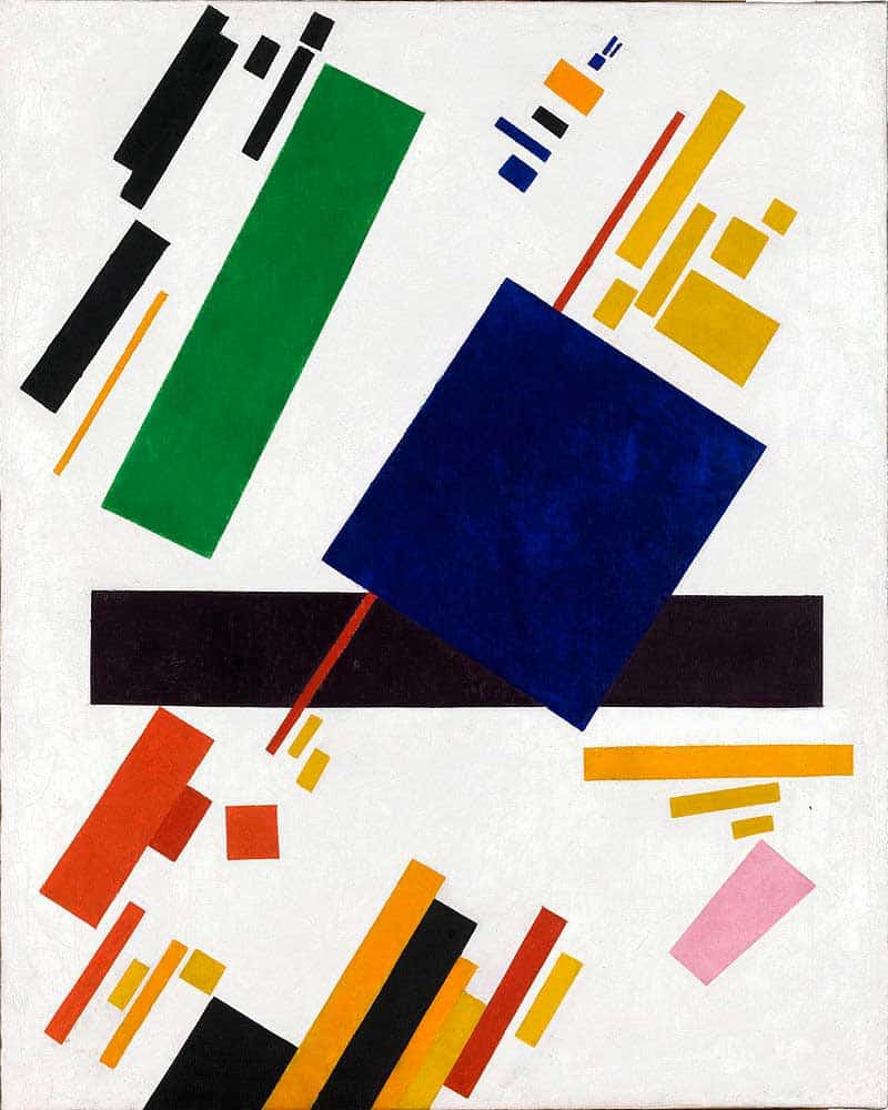 kasimiar malevich suprematism composition painting