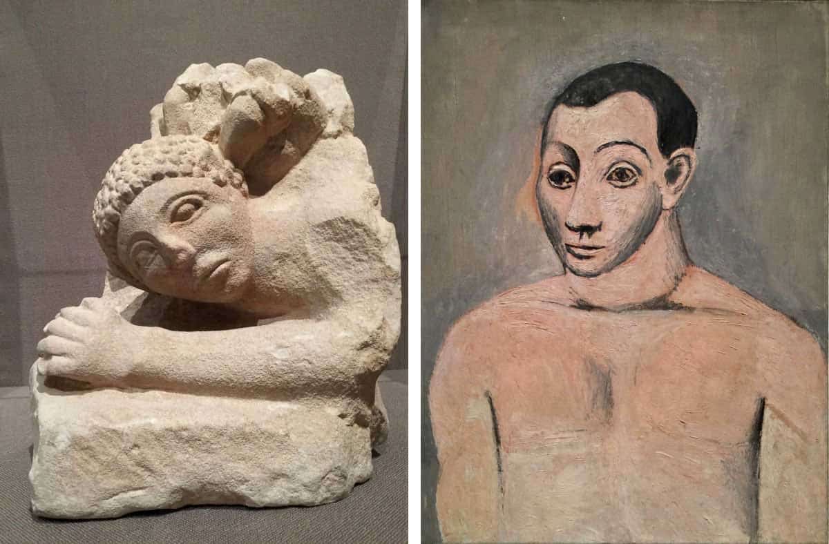 picasso iberian sculpture