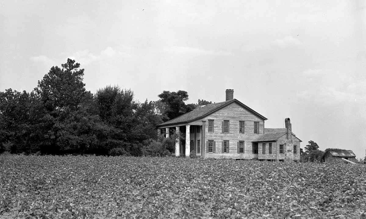 slave plantation house georgia