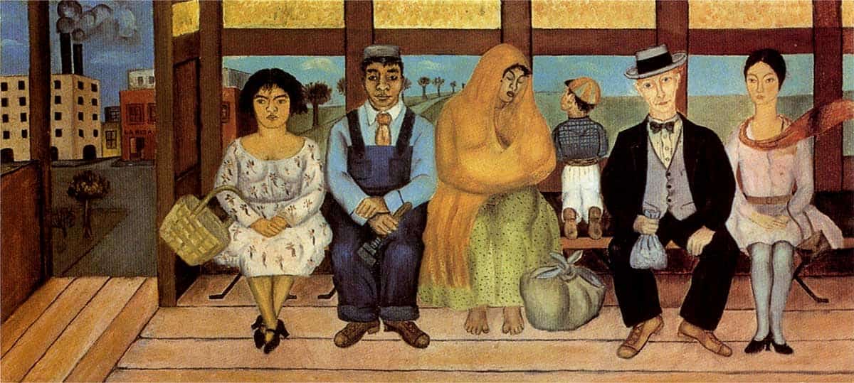 the bus frida kahlo 1929