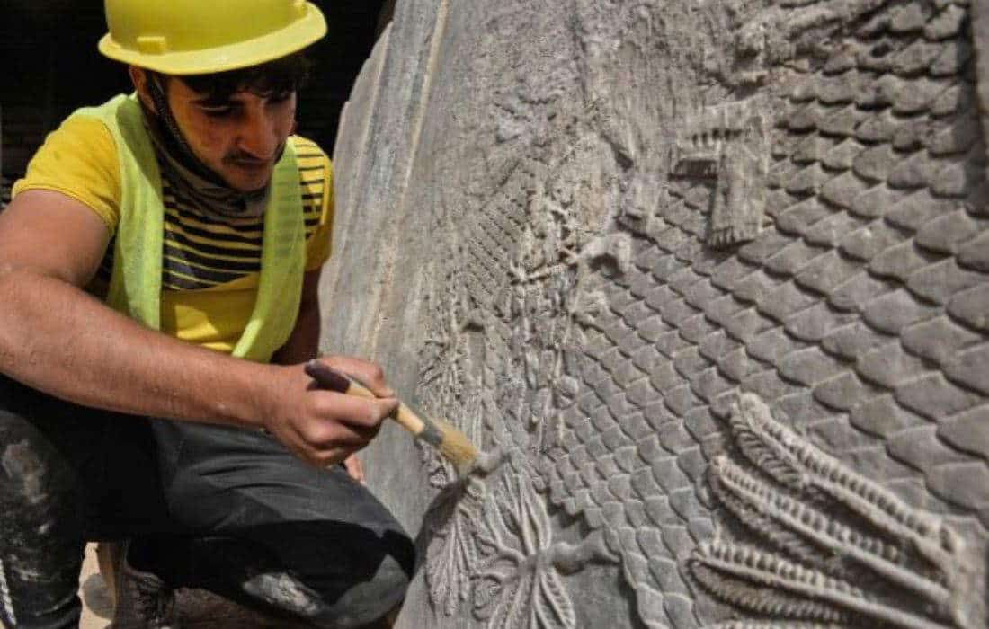 Iraq, ancient rock carvings found