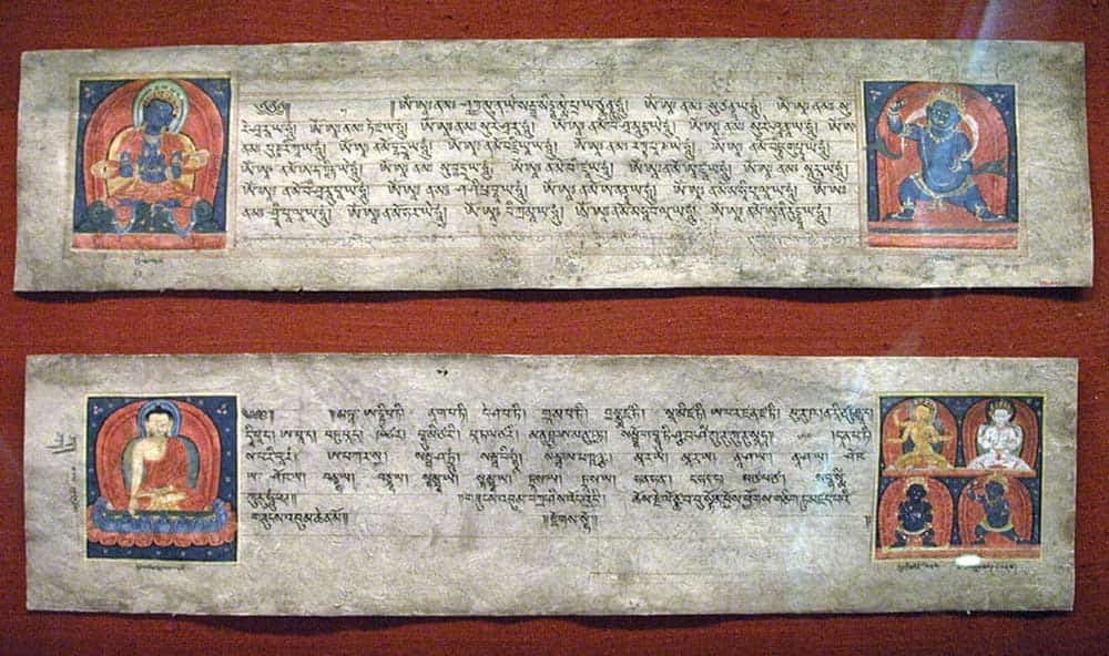 buddhist manuscript