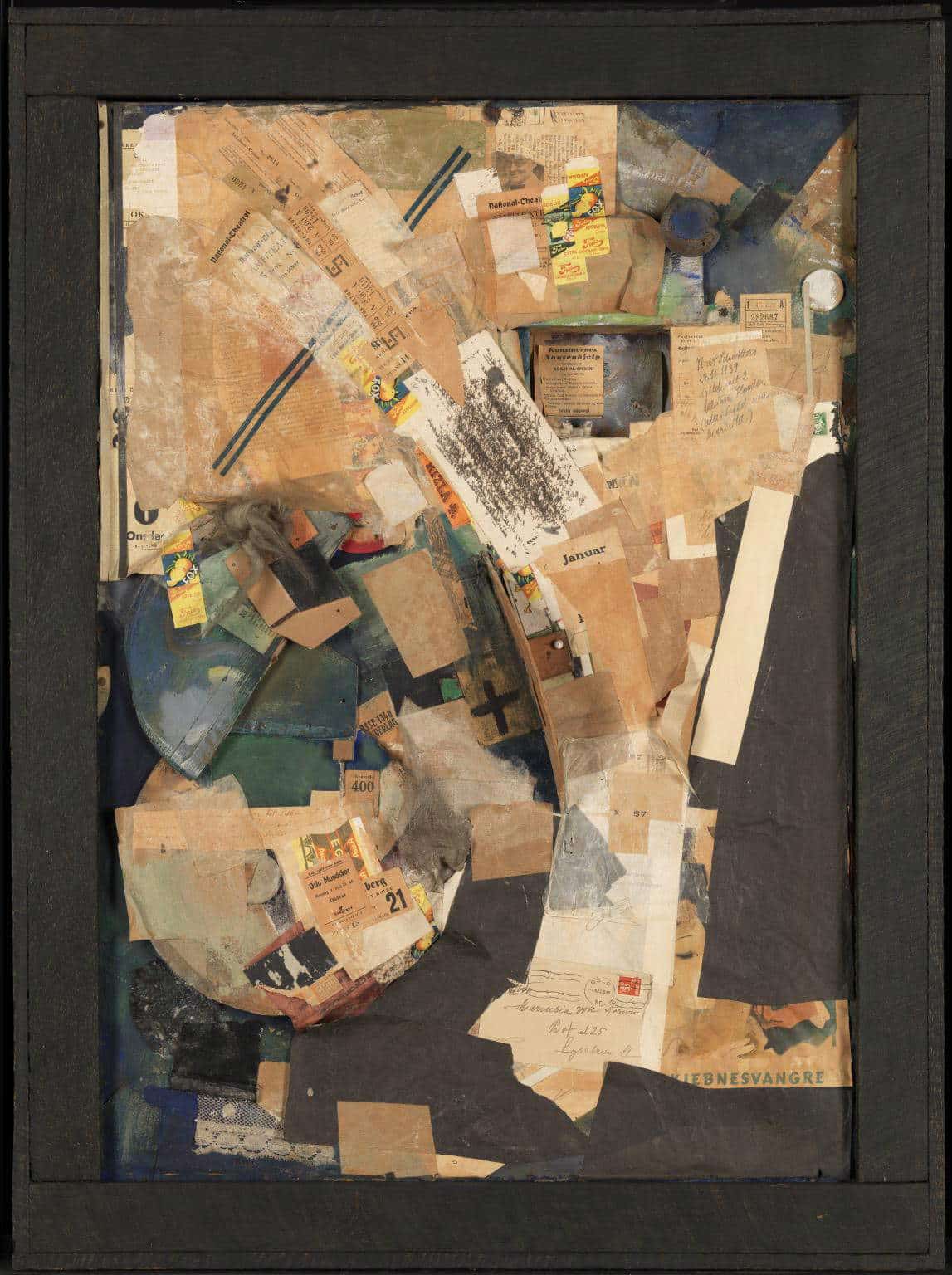 kurt schwitters dadaism collage