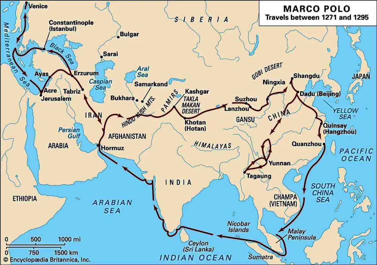 marco polo route