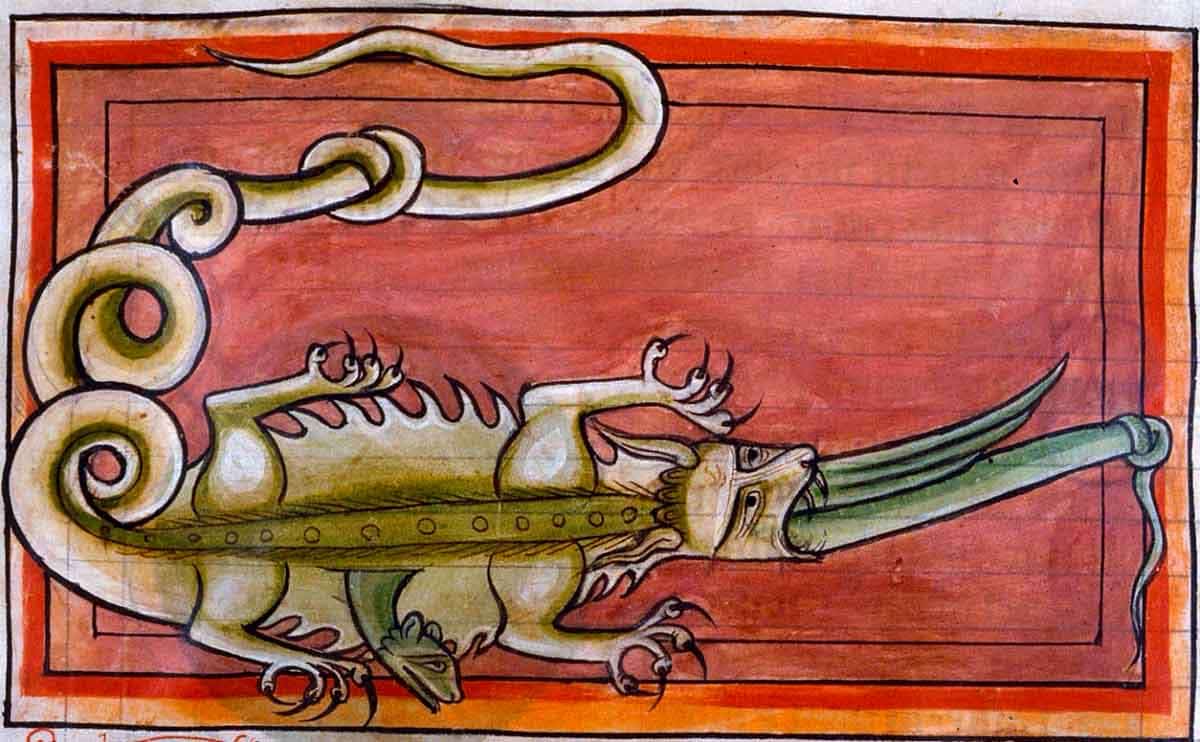 medieval crocodile