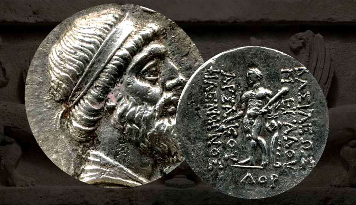 mithridates coin silver