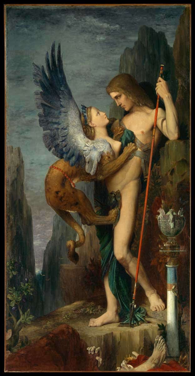 moreau oedipus sphinx