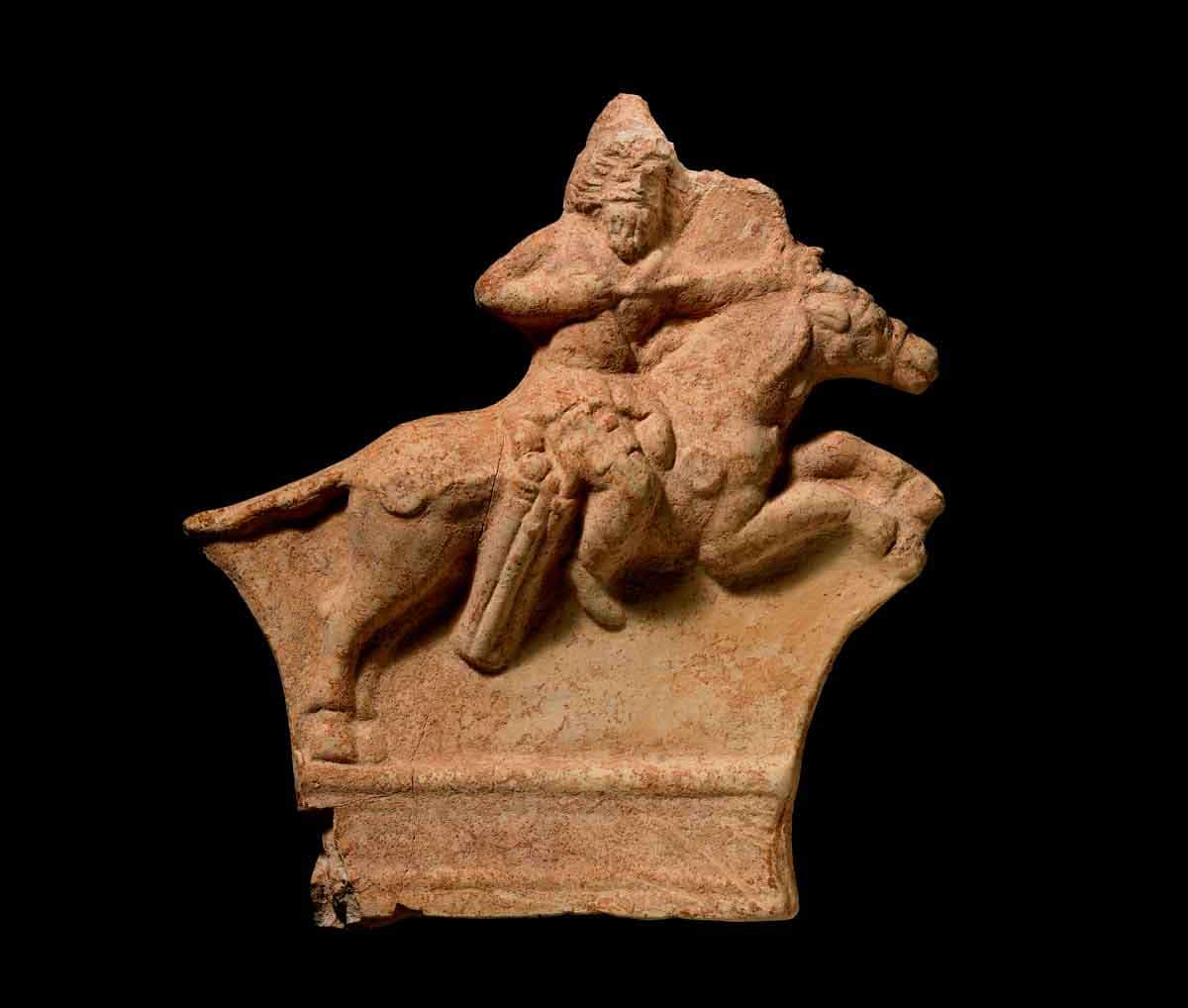 parthia horseman relief