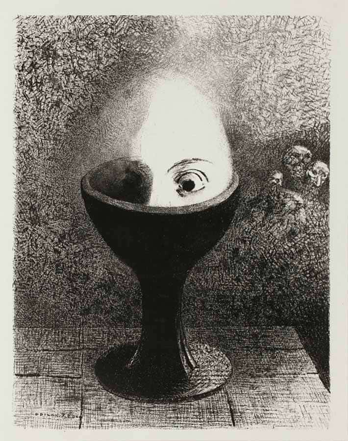 redon egg drawing