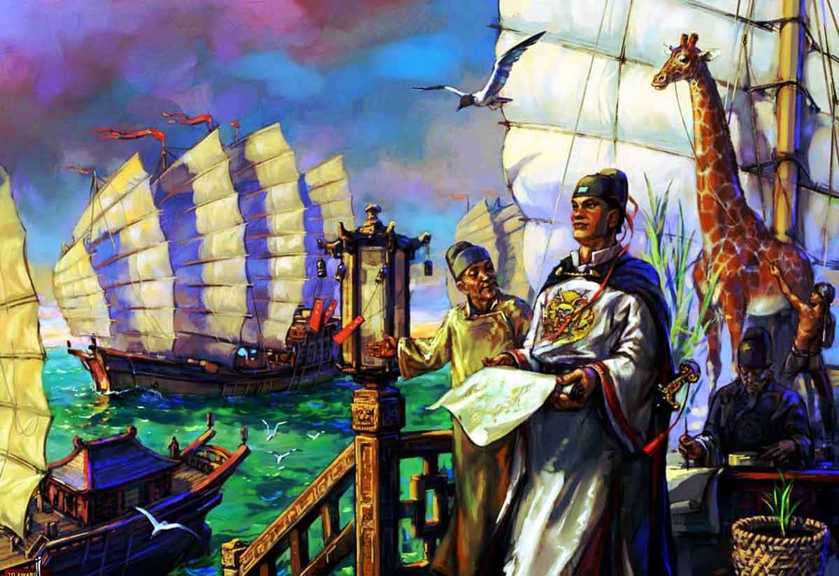 zheng he illustration