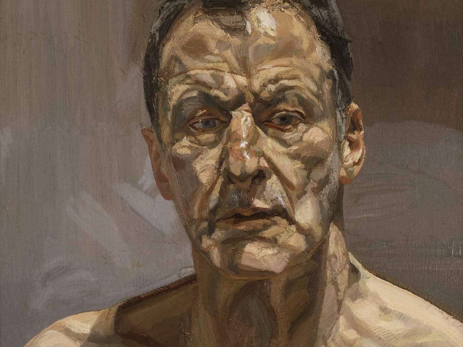 Lucian Freud portrait