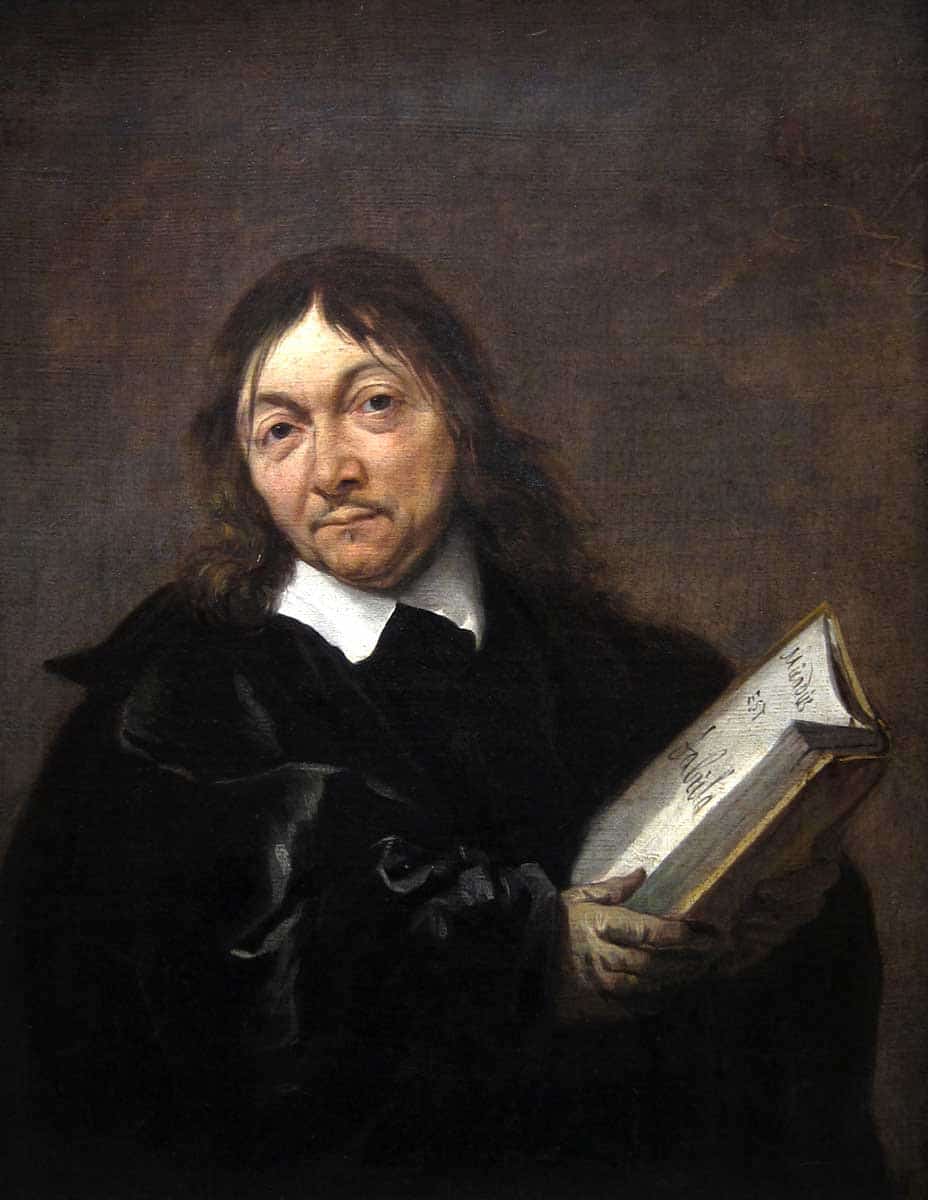 Portrait René Descartes Jan Baptist