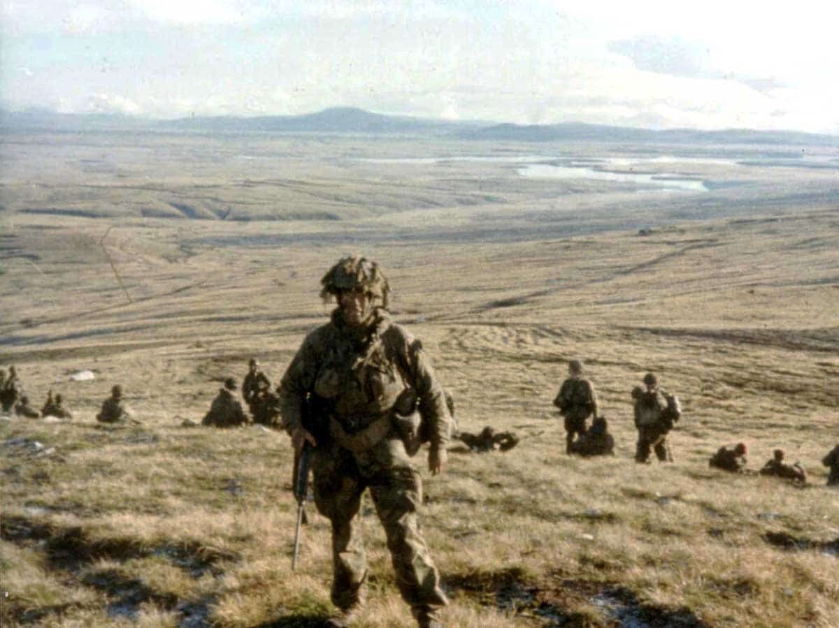 british soldiers falklands