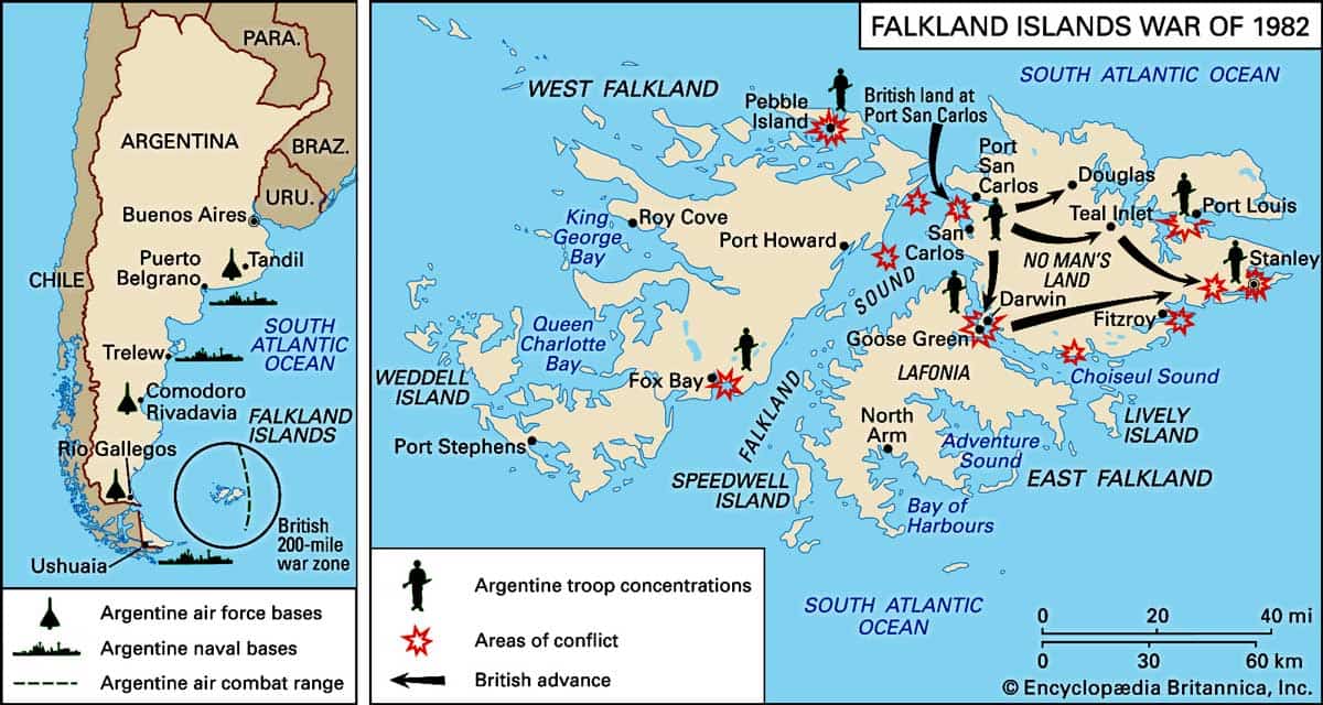 falklands war british campaign