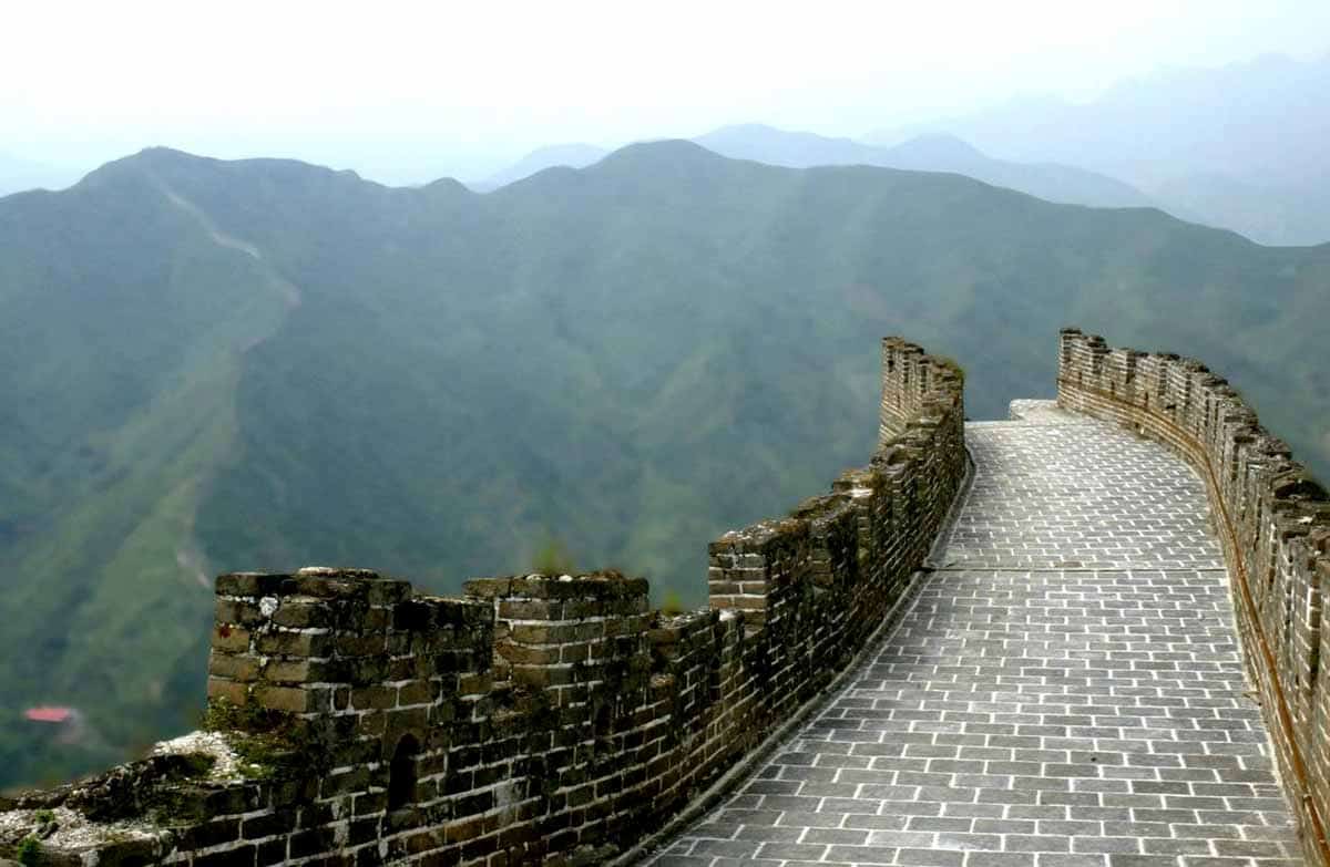 Great Wall of China pathway