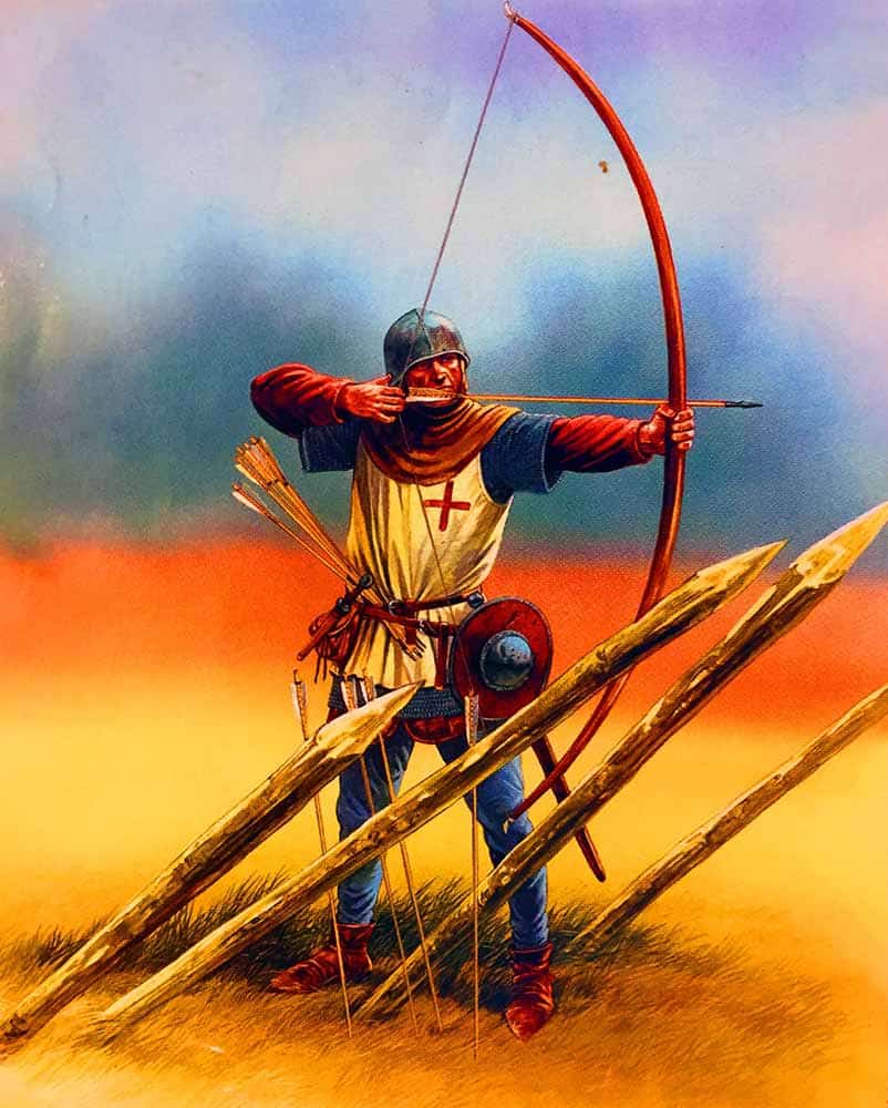 medieval warfare english archer