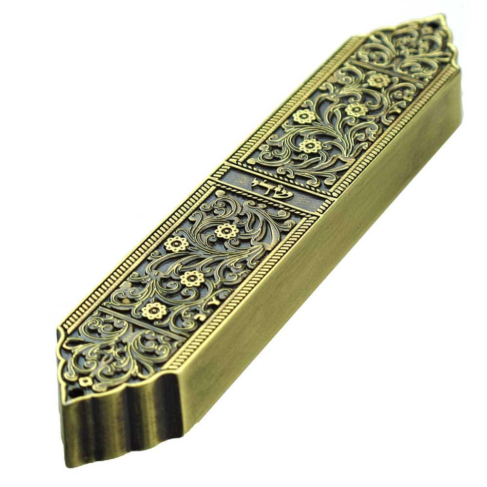 metal mezuzah jewish tradition