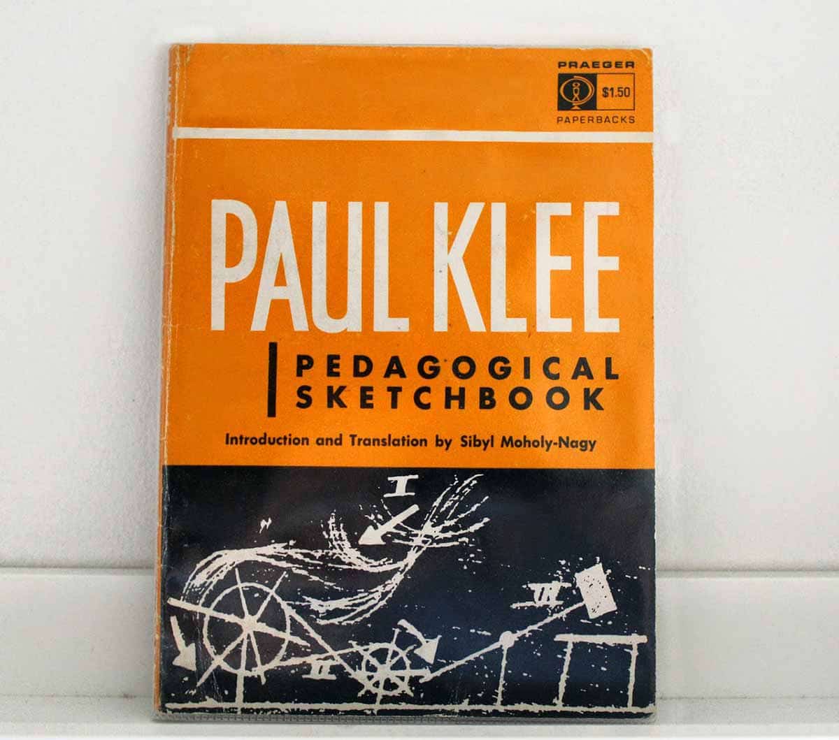 paul klee pedagogical sketchbook front cover