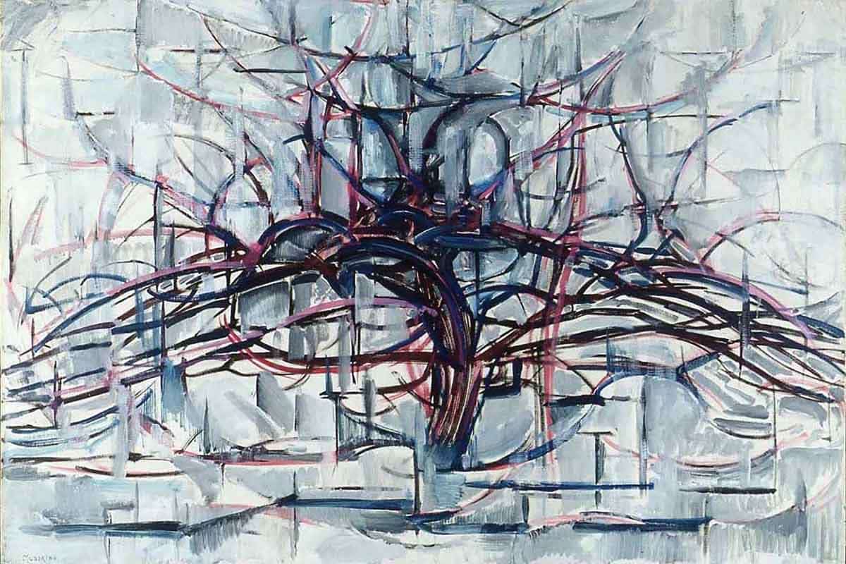 piet mondrian tree