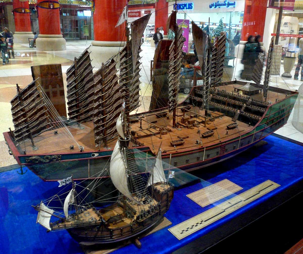 replica treasure ship caravel