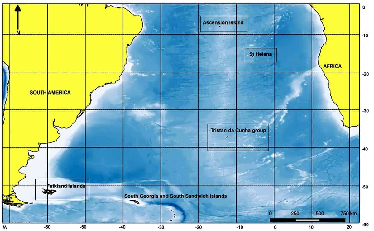 south atlantic islands