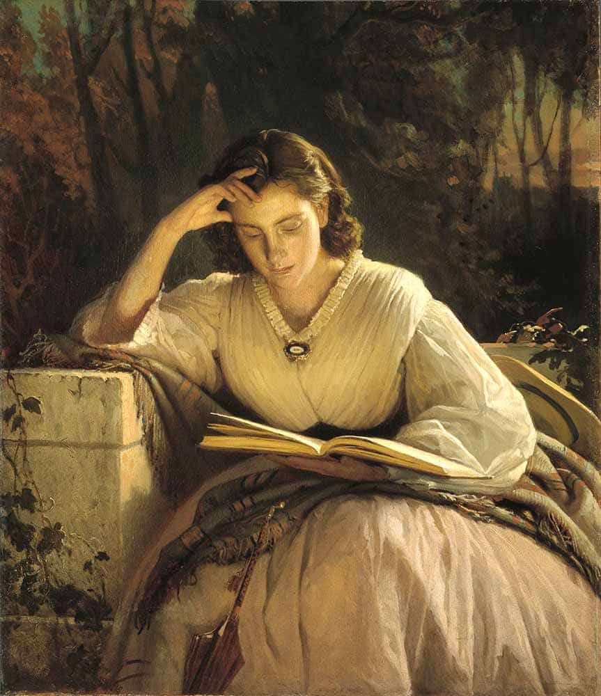 Ivan Kramskoy Reading woman