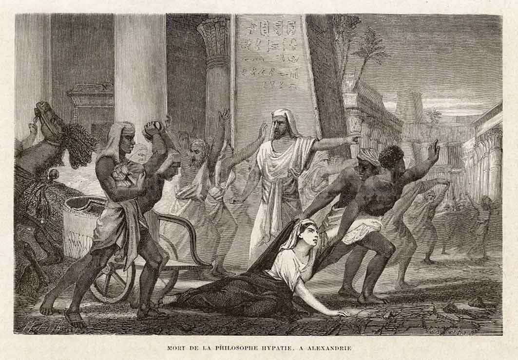 death of hypatia