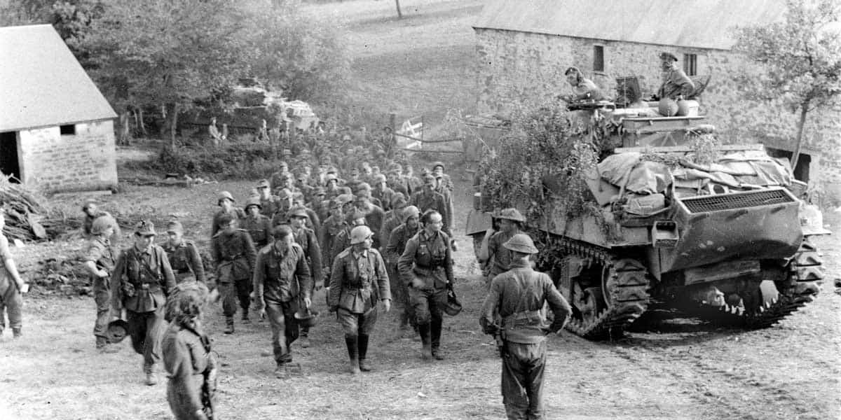 falaise pocket captured germans