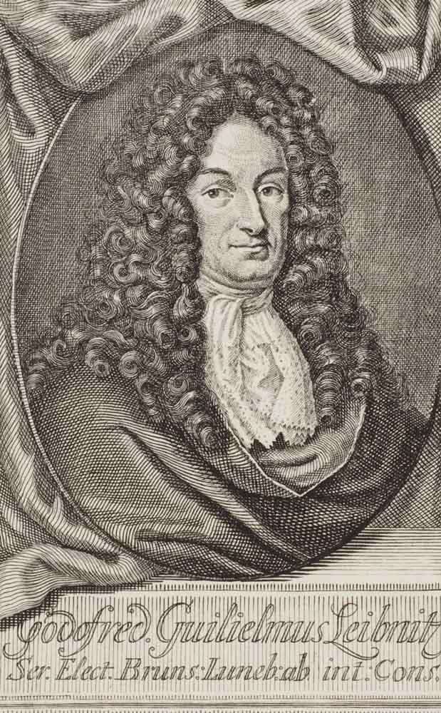 leibniz illustration black white