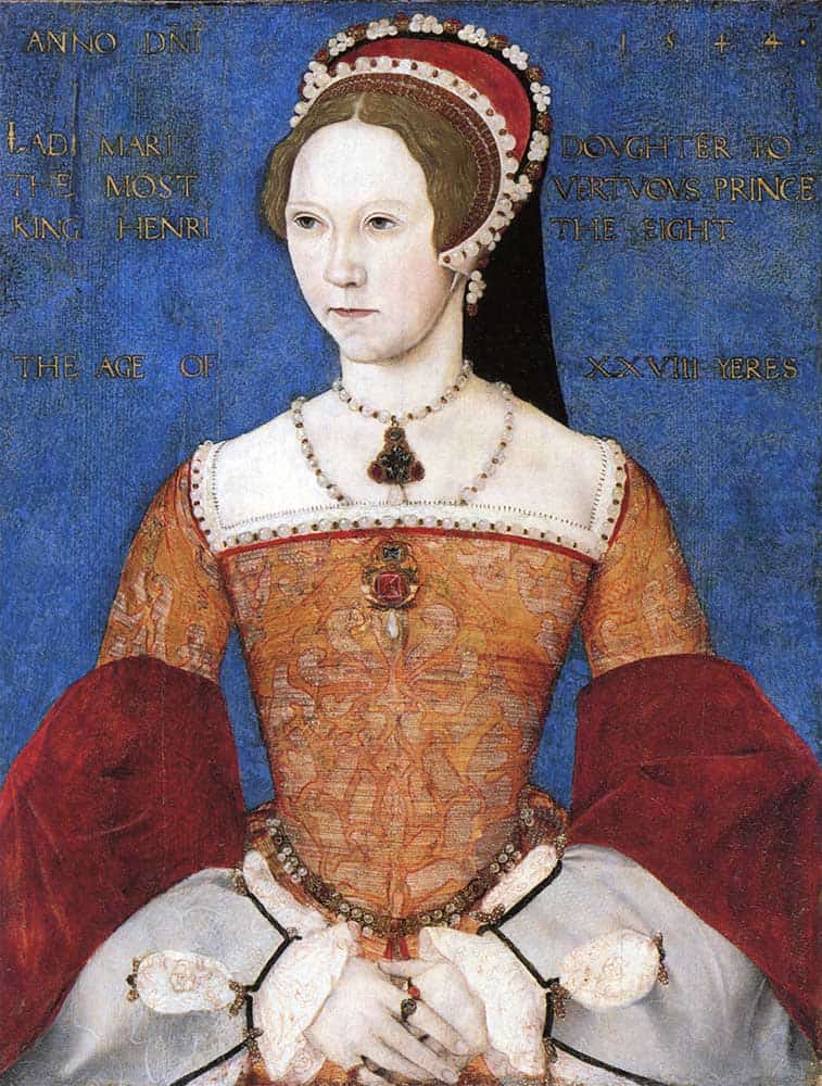 mary tudor period monarchs