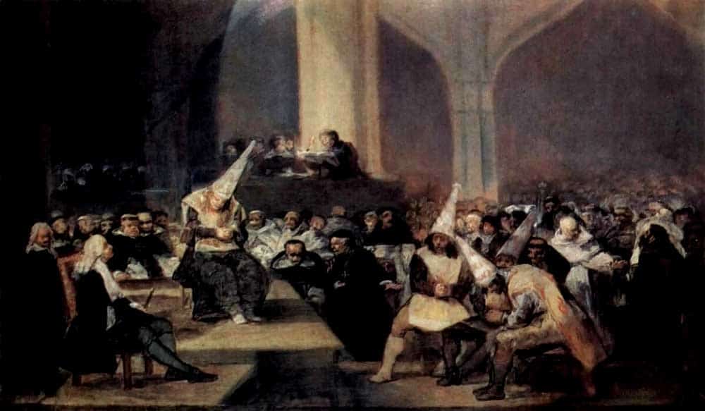 tribunal inquisition francisco goya