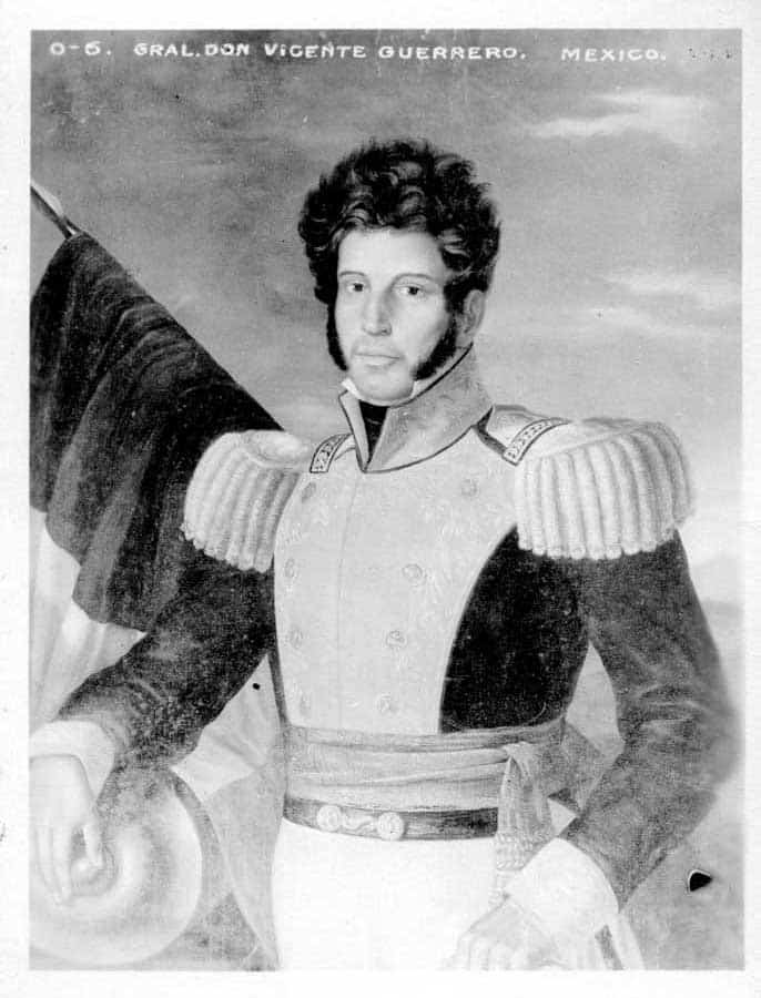 vincente guerrero 1821