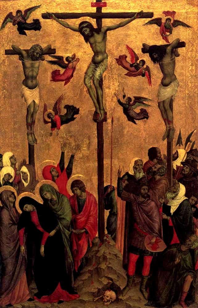 Duccio di Buoninsegna Crucifixion