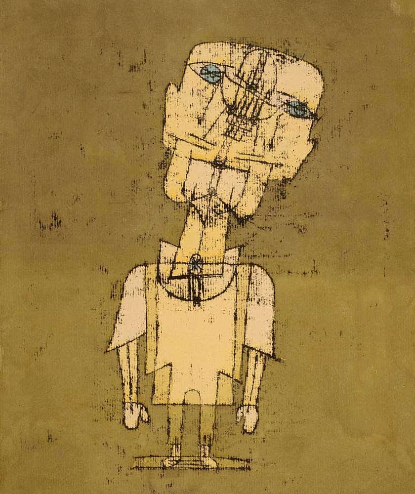 Paul Klee ghost of genius