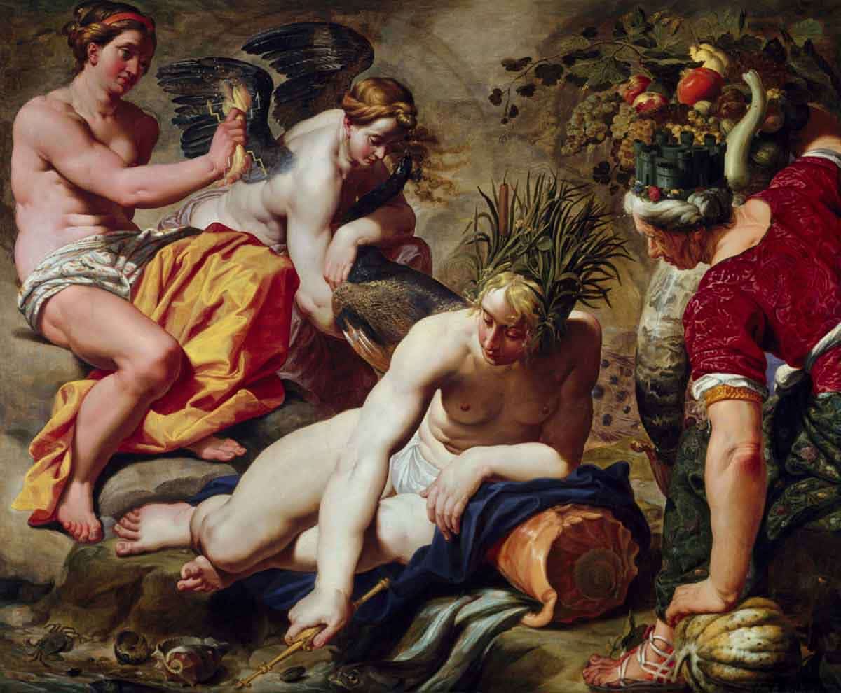 abraham janssens four elements