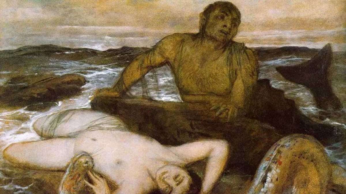 arnold bocklin triton and nereide