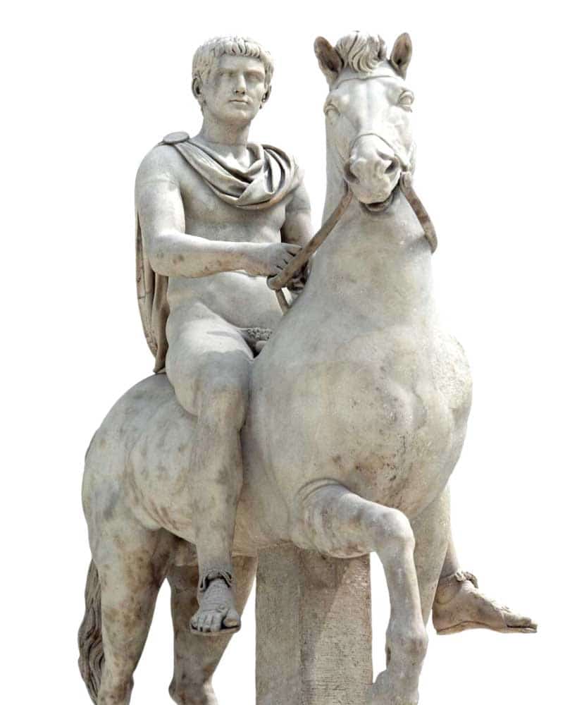 caligula famous horse statue