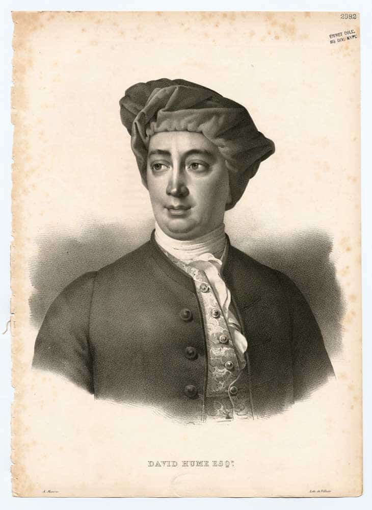 david hume lithograph