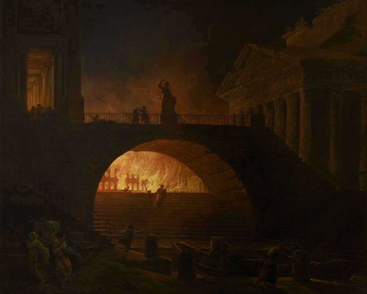 hubert fire rome