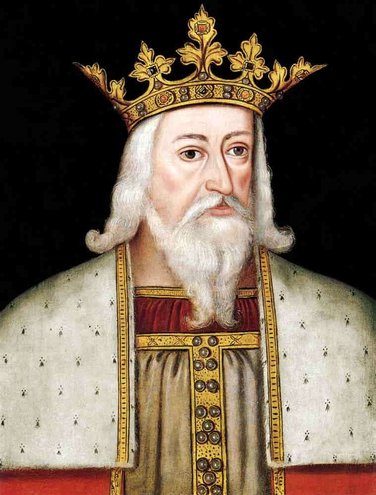 medieval king edward iii portrait