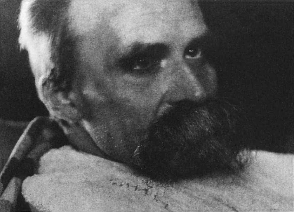 nietzsche close up photograph