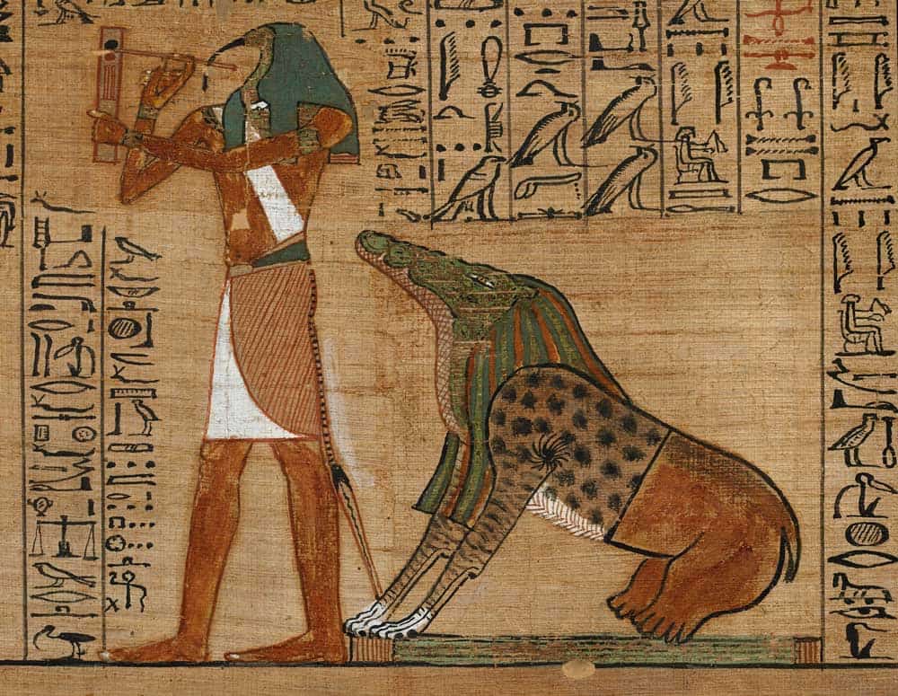 papyrus mythological monsters ammit